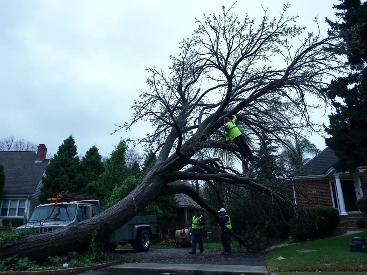 Storm Damage Cleanup in Northern Virginia